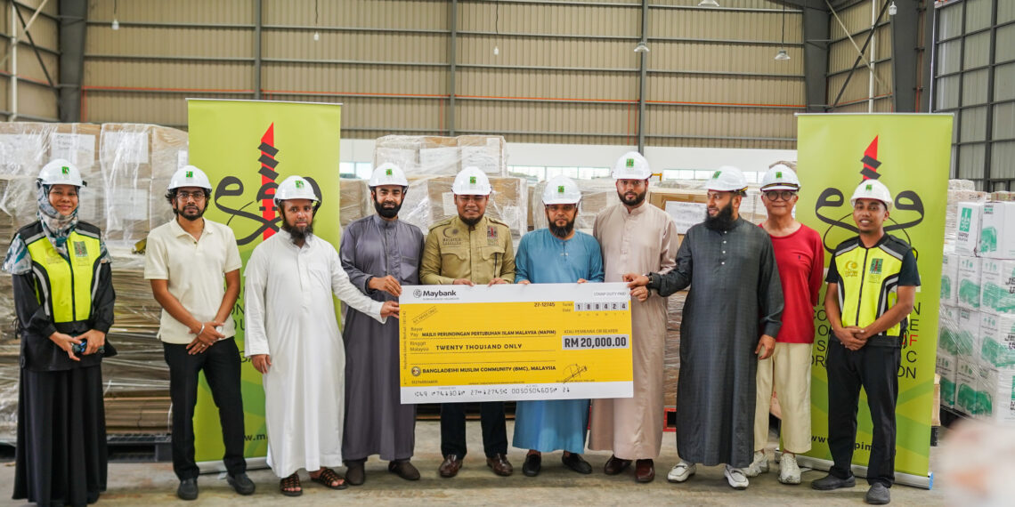 IN A HEARTFELT GESTURE, BANGLADESHI MUSLIM COMMUNITY EXTENDS SUPPORT TO PALESTINE FOR THE SECOND TIME